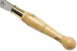 Nontron No. 25 Turning Ferrule, Boxwood, Ball Shape NN25BO Couteau De Poche -KNIVESANDTOOLS Magasin NN25BO 06 nontron