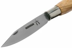 Nontron No. 25 Turning Ferrule, Olivewood, Clog Shape NN25OL Couteau De Poche -KNIVESANDTOOLS Magasin NN25OL 03 nontron