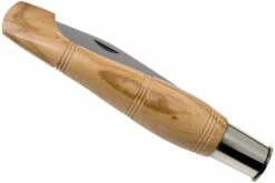 Nontron No. 25 Turning Ferrule, Olivewood, Clog Shape NN25OL Couteau De Poche -KNIVESANDTOOLS Magasin NN25OL 04 nontron