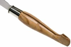 Nontron No. 25 Turning Ferrule, Olivewood, Clog Shape NN25OL Couteau De Poche -KNIVESANDTOOLS Magasin NN25OL 05 nontron