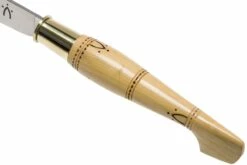 Nontron No. 25 Turning Ferrule, Boxwood, Clog Shape NN25 Couteau De Poche -KNIVESANDTOOLS Magasin NN25 06 nontron