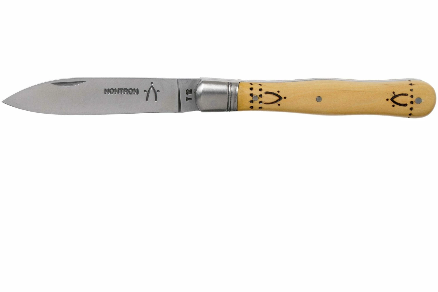 Nontron Violin Knife P3, Boxwood NNP3V Couteau De Poche 3 Nontron Violin Knife P3, Boxwood NNP3V Couteau De Poche