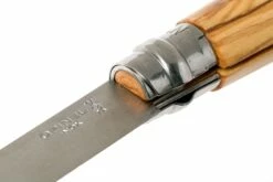 Opinel Couteau De Poche No. 8 Gamme De Luxe Avec étui En Cuir, Olivier -KNIVESANDTOOLS Magasin OP001004 07 opinel v201903