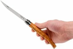 Opinel Slim Line No. 12, Olivier, Couteau De Poche -KNIVESANDTOOLS Magasin OP001145 07 opinel op001145 07