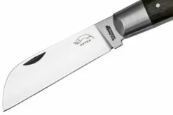 Otter Anchor Knife 172 ML Large Carbon, Smoked Oak, Stainless Anchor, Couteau De Poche -KNIVESANDTOOLS Magasin OR172ML 03 otter