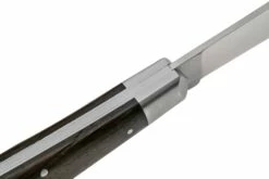 Otter Anchor Knife 172 ML Large Carbon, Smoked Oak, Stainless Anchor, Couteau De Poche -KNIVESANDTOOLS Magasin OR172ML 06 otter