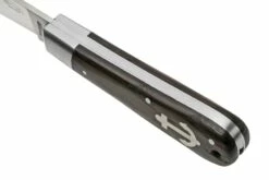 Otter Anchor Knife 172 ML Large Carbon, Smoked Oak, Stainless Anchor, Couteau De Poche -KNIVESANDTOOLS Magasin OR172ML 07 otter