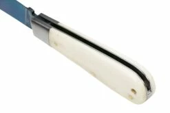 Otter Anchor Knife 173 KN M.L Large Blue Carbon, Bone, Brass Anchor, Couteau De Poche -KNIVESANDTOOLS Magasin OR173KNML 05 otter