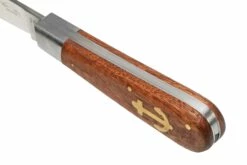 Otter Anchor Knife 173 R Large Stainless, Sapeli, Brass Anchor, Couteau De Poche -KNIVESANDTOOLS Magasin OR173R 07 otter