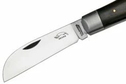 Otter Anchor Knife 174 M.L. Small Carbon, Grenadilla, Brass Anchor, Couteau De Poche -KNIVESANDTOOLS Magasin OR174ML 03 otter