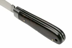 Otter Anchor Knife 174 M.L. Small Carbon, Grenadilla, Brass Anchor, Couteau De Poche -KNIVESANDTOOLS Magasin OR174ML 05 otter