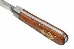 Otter Anchor Knife 174 Small Carbon, Sapeli, Brass Anchor, Couteau De Poche 15 Otter Anchor Knife 174 Small Carbon, Sapeli, Brass Anchor, Couteau De Poche -KNIVESANDTOOLS Magasin OR174 07 otter