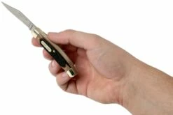 Old Timer 3 5/16” Middleman Jack 33OT, Couteau De Poche Slipjoint -KNIVESANDTOOLS Magasin OT33OT 05 schrade old timer