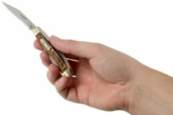 Old Timer 3” Middleman 34OTW Desert Ironwood, Couteau De Poche Slipjoint -KNIVESANDTOOLS Magasin OT34OTW 05 schrade old timer