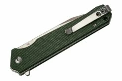QSP Knife Mamba V2 QS111-I1 Satin, Green Micarta Couteau De Poche -KNIVESANDTOOLS Magasin QS111 I1 04 qsp