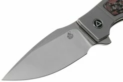 QSP Knife Legatus QS136-B Carbonfiber Red G10 Couteau De Gentleman, DBW Design -KNIVESANDTOOLS Magasin QS136 B 03 qsp
