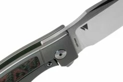 QSP Knife Legatus QS136-B Carbonfiber Red G10 Couteau De Gentleman, DBW Design -KNIVESANDTOOLS Magasin QS136 B 06 qsp