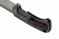 QSP Knife Rhino QS143-A, M390, Bead Blasted Titanium, MokuTi Hardware, Couteau De Poche -KNIVESANDTOOLS Magasin QS143 A 04 qsp