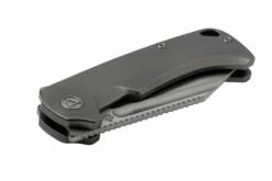 QSP Knife Rhino QS143-A, M390, Bead Blasted Titanium, MokuTi Hardware, Couteau De Poche -KNIVESANDTOOLS Magasin QS143 A 07 qsp