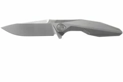 Rike Knife 1508S M390 Couteau De Poche Intégral, Stonewashed