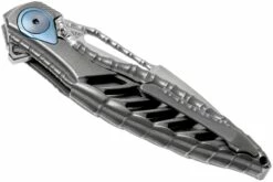 Rike Thor 6 Dark Grey Titanium, Couteau De Poche Intégral -KNIVESANDTOOLS Magasin RKTHOR6 DG 04 rike knives rkthor6 dg 04