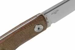 Real Steel Luna Premium II M390, Natural Micarta 7007P Knivesandtools Exclusive Couteau De Poche Slipjoint 15 Real Steel Luna Premium II M390, Natural Micarta 7007P Knivesandtools Exclusive Couteau De Poche Slipjoint -KNIVESANDTOOLS Magasin RL7007P 06 real steel kato