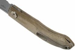 Real Steel Stella Green Canvas Micarta 7057 Knivesandtools Exclusive Couteau De Poche, Poltergeist Design -KNIVESANDTOOLS Magasin RL7057 05 real steel