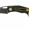 Real Steel Shade 7914 Black Black Gold Karambit Couteau De Poche, Poltergeist Design -KNIVESANDTOOLS Magasin RL7914 01 real steel