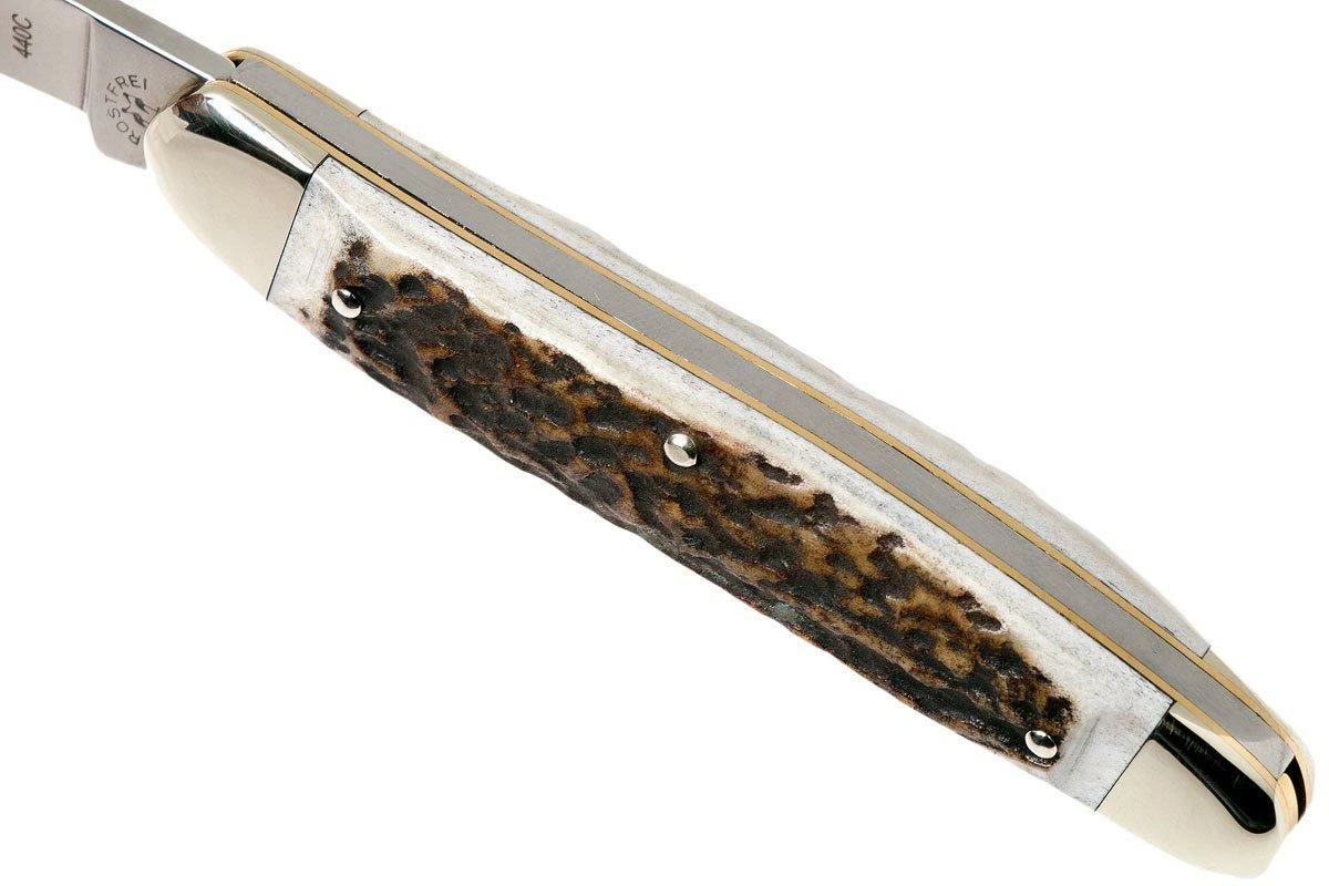 Robert Klaas Classic Line 100mm, Real Stag 383-451 Couteau & Décapsuleur 8 Robert Klaas Classic Line 100mm, Real Stag 383-451 Couteau & Décapsuleur – Image 6