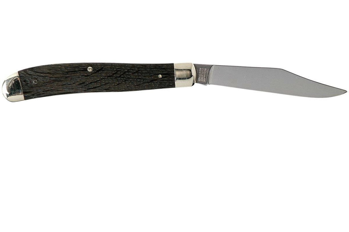 Robert Klaas US Trapper 95mm Bog Oak 412-1-276-TRS Couteau De Poche 4 Robert Klaas US Trapper 95mm Bog Oak 412-1-276-TRS Couteau De Poche – Image 2