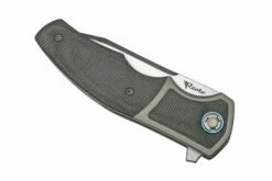 Reate Mini Crossroads M390, Black Micarta MCR-BLM Couteau De Poche, Kirby Lambert Design 14 Reate Mini Crossroads M390, Black Micarta MCR-BLM Couteau De Poche, Kirby Lambert Design -KNIVESANDTOOLS Magasin RT MCR BLM 04 reate