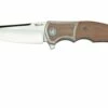 Reate Mini Crossroads M390, Brown Micarta MCR-BRM Couteau De Poche, Kirby Lambert Design -KNIVESANDTOOLS Magasin RT MCR BRM 01 reate
