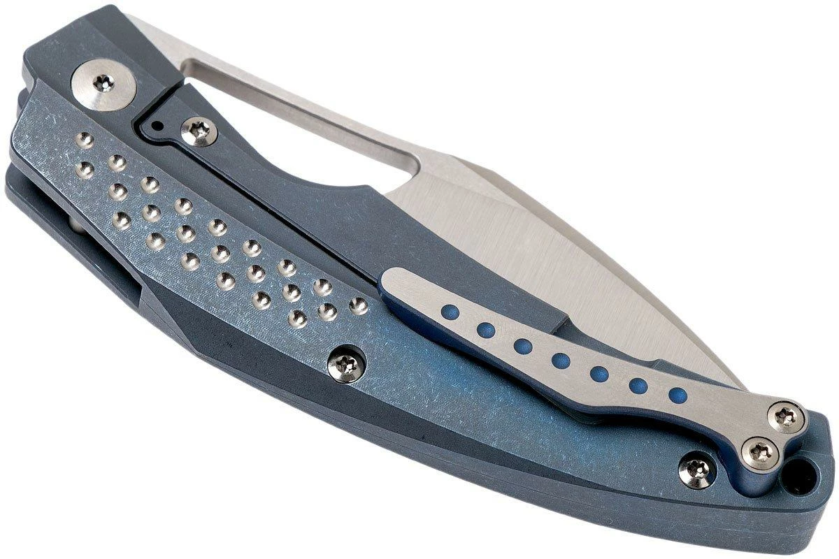 Reate Baby Machine - RWL34 Satin - Blue Handle 6 Reate Baby Machine - RWL34 Satin - Blue Handle – Image 4