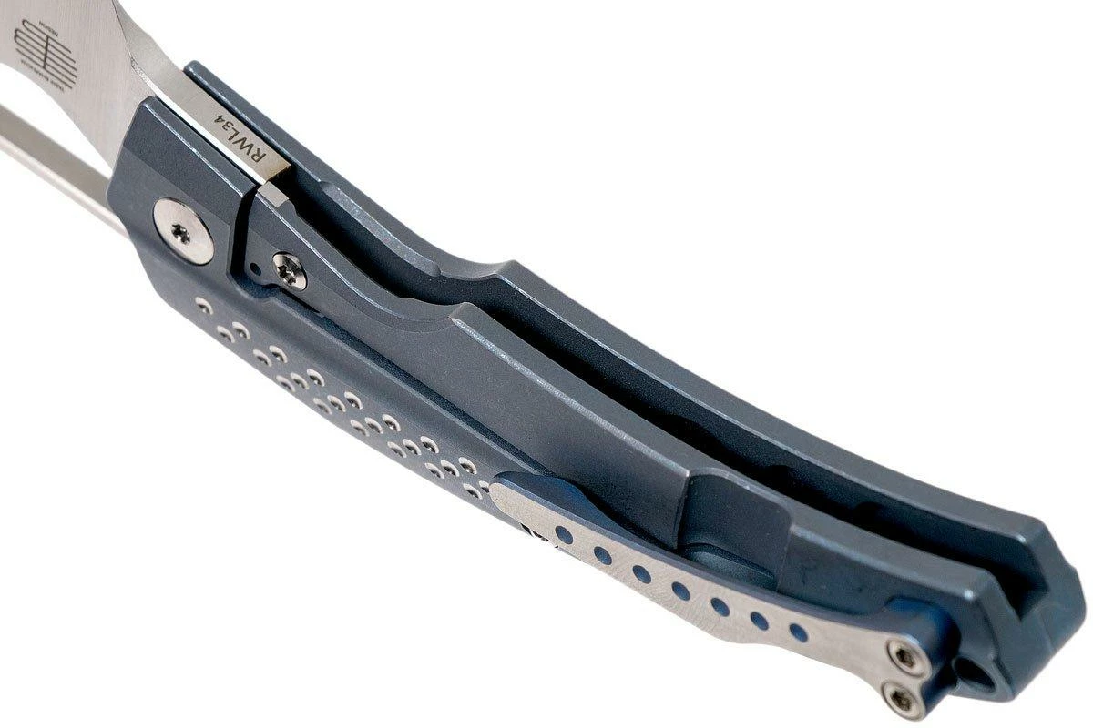 Reate Baby Machine - RWL34 Satin - Blue Handle 7 Reate Baby Machine - RWL34 Satin - Blue Handle – Image 5