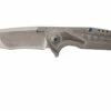 Reate K4 Grey, Damascus Inlay, M390 Satin Finish Couteau De Poche -KNIVESANDTOOLS Magasin RTK4 DAM SF 01 reate rtk4 dam sf 01
