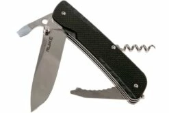 Ruike LD21-B Trekker Couteau De Poche, Noir
