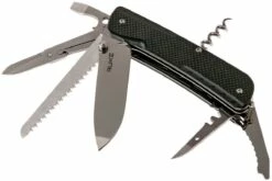 Ruike LD42-B Trekker Couteau De Poche, Noir