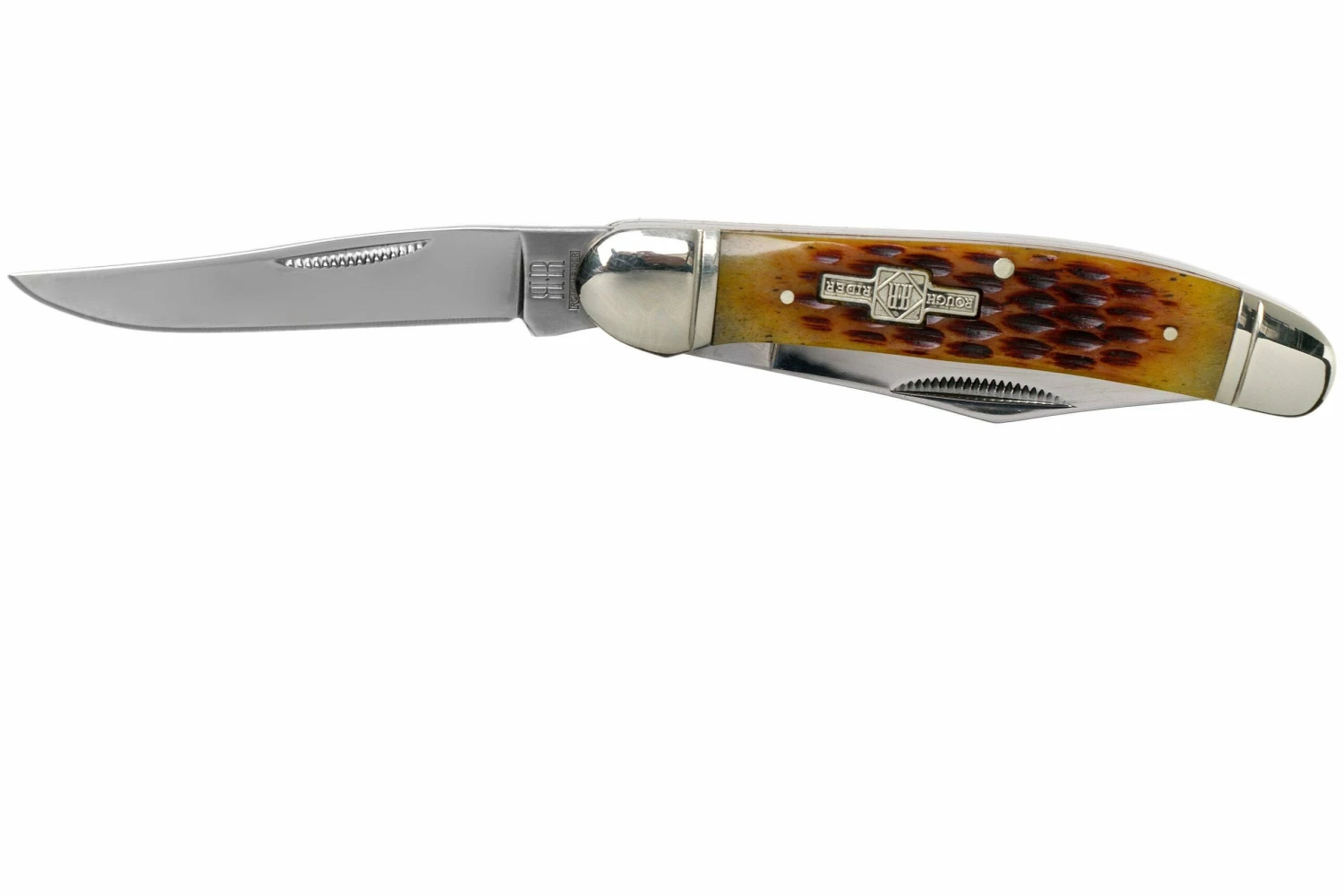 Rough Ryder Copperhead Amber Bone RR043 Couteau De Poche Slipjoint 5 Rough Ryder Copperhead Amber Bone RR043 Couteau De Poche Slipjoint – Image 3