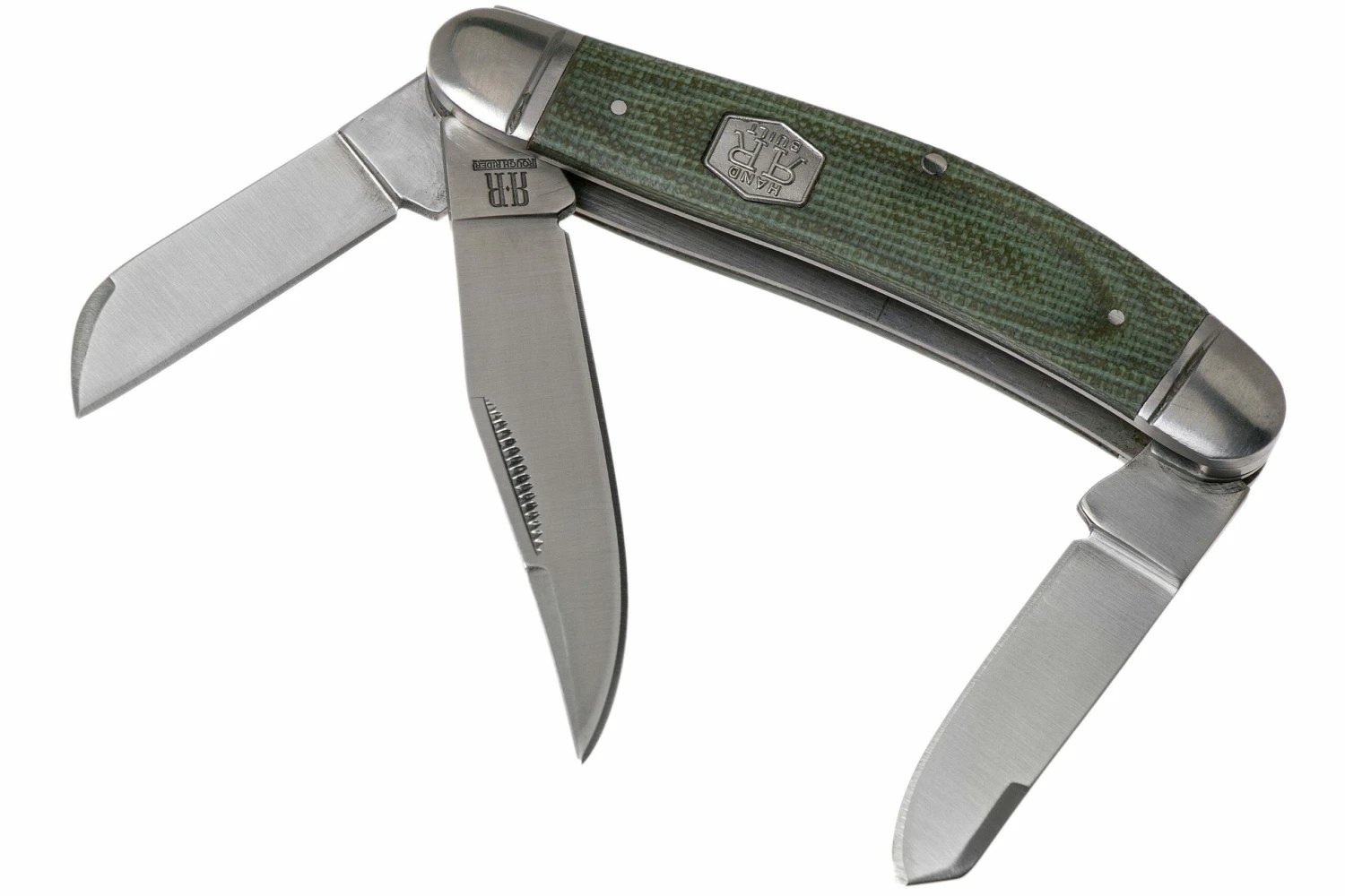 Rough Ryder Classic Micarta Sowbelly RR1991 Couteau De Poche 3 Rough Ryder Classic Micarta Sowbelly RR1991 Couteau De Poche