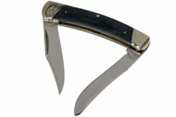 Rough Ryder Large Moose Denim RR2185 Carbon Couteau De Poche Slipjoint