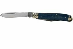 Rough Ryder Mini Trapper Denim RR2187 Carbon Couteau De Poche Slipjoint 8 Rough Ryder Mini Trapper Denim RR2187 Carbon Couteau De Poche Slipjoint -KNIVESANDTOOLS Magasin RY2187 03 rough ryder