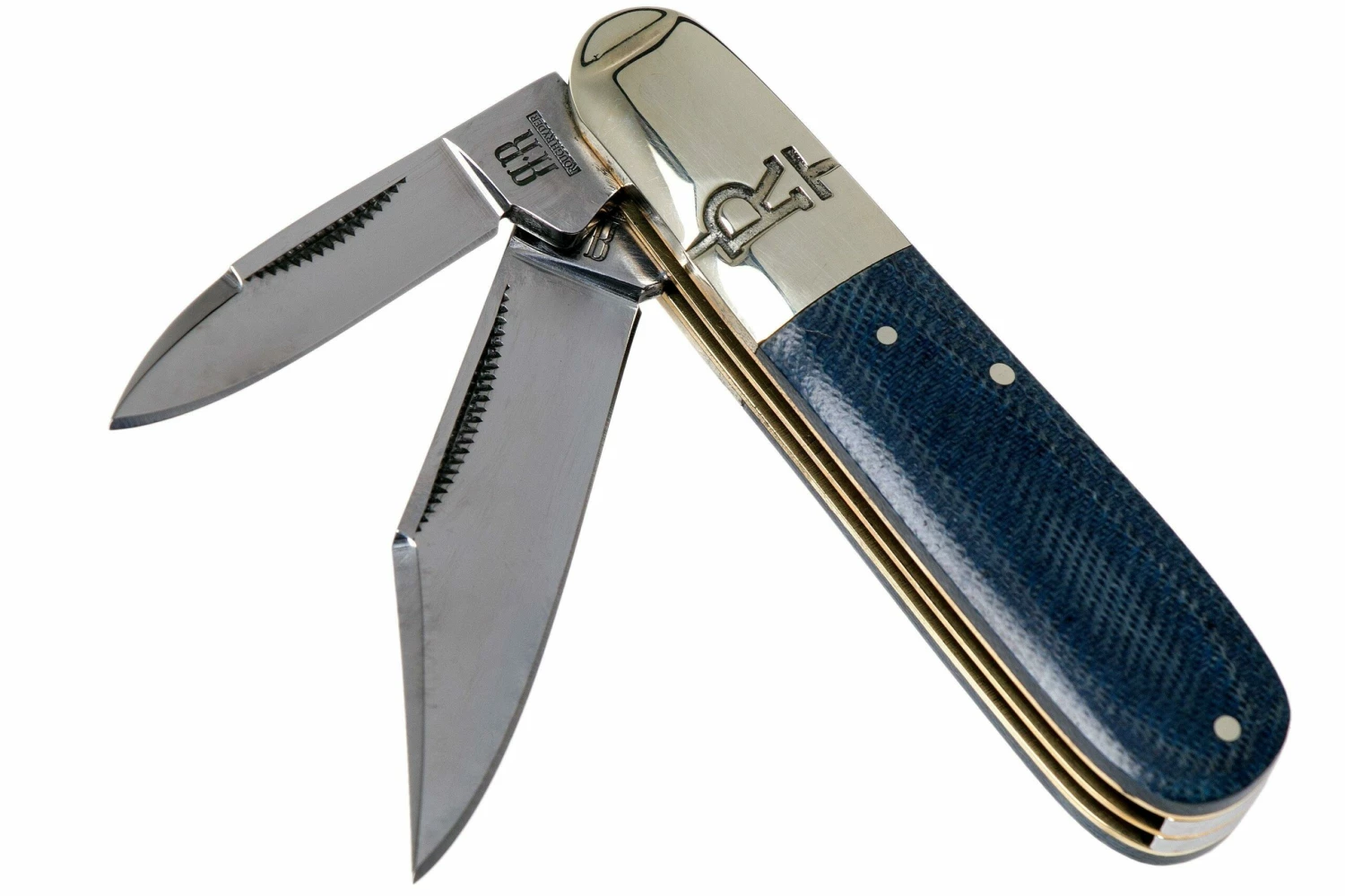 Rough Ryder Barlow Denim RR2191 Carbon Couteau De Poche Slipjoint 3 Rough Ryder Barlow Denim RR2191 Carbon Couteau De Poche Slipjoint