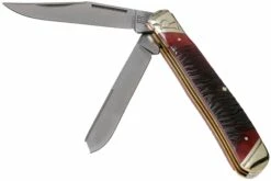 Rough Ryder Tiger Stripe Trapper RR2218 Couteau De Poche