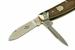 Rough Ryder Brown Burlap Congress RR2336, Couteau De Poche -KNIVESANDTOOLS Magasin RY2336 03 roughryder