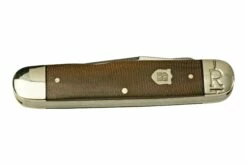 Rough Ryder Brown Burlap Moose RR2338, Couteau De Poche -KNIVESANDTOOLS Magasin RY2338 06 roughryder