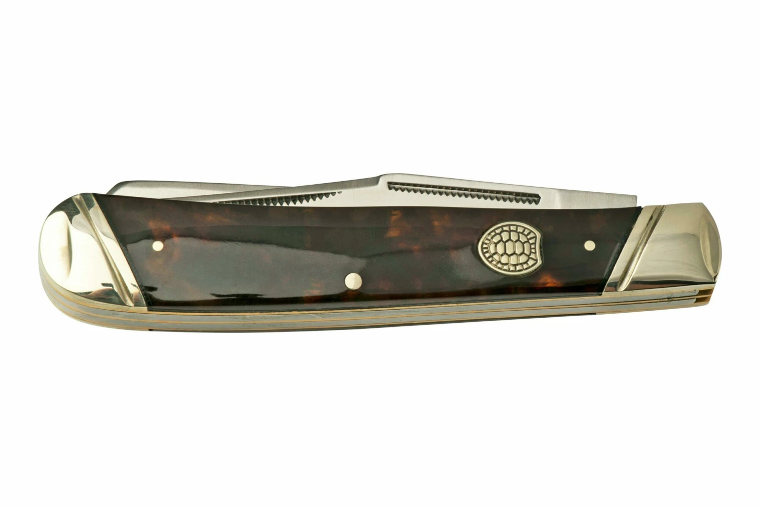 Rough Ryder Imitation Tortoise Trapper, RR2453 Couteau De Poche 8 Rough Ryder Imitation Tortoise Trapper, RR2453 Couteau De Poche – Image 6