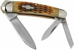 Rough Ryder Whittler Amber Bone RR375 Couteau De Poche Slipjoint