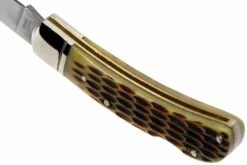 Rough Ryder Lockback Amber Bone RR461 Couteau De Poche -KNIVESANDTOOLS Magasin RY461 05 rough ryder