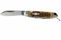 Rough Ryder Camp Knife Amber Bone RR533 Couteau De Poche Slipjoint -KNIVESANDTOOLS Magasin RY533 03 rough ryder