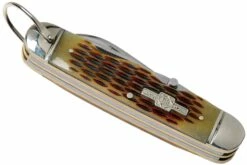 Rough Ryder Camp Knife Amber Bone RR533 Couteau De Poche Slipjoint -KNIVESANDTOOLS Magasin RY533 04 rough ryder